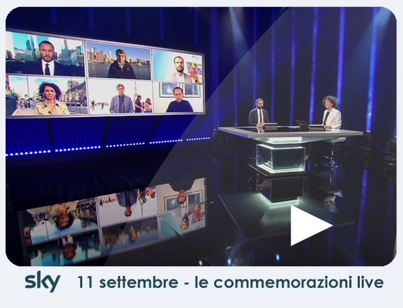 11 SETTEMBRE COMMEMORAZIONI LIVE